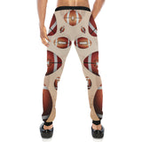 American football ball design pattern Unisex Casual Sweatpants