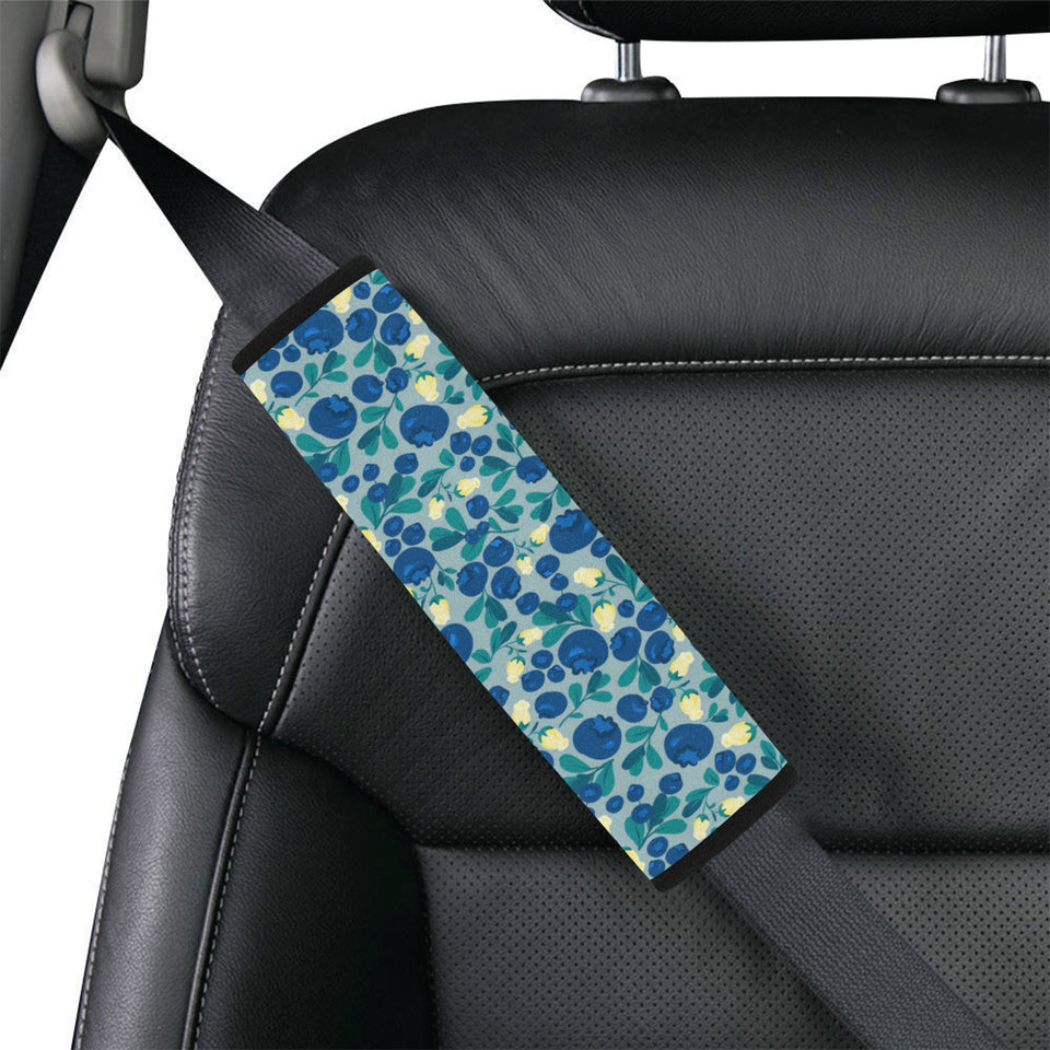 blueberry design pattern Car Seat Belt Cover
