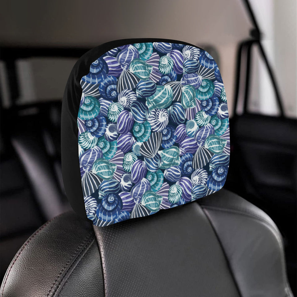 Shell design pattern Car Headrest Cover