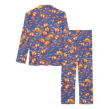 Clown Fish Pattern Print Design 04 Women's Long Pajama Set