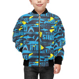 Shark dangerous Kids' Boys' Girls' Bomber Jacket
