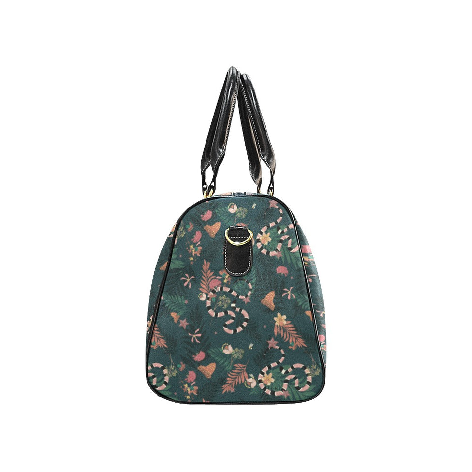 Snake forest pattern Travel Bag