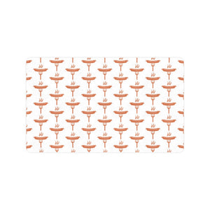 Sausage Pattern Print Design 05 Doormat