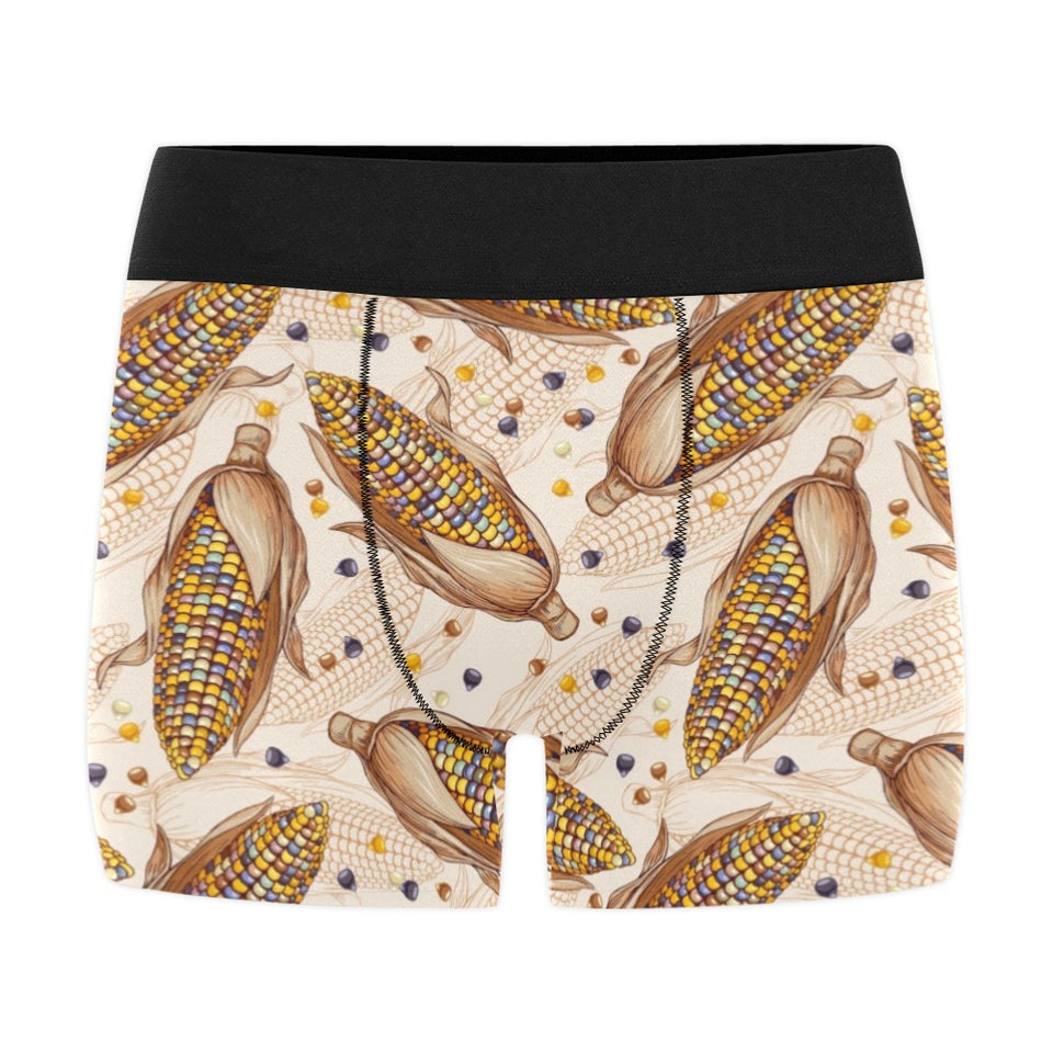 Corn Pattern Print Design 03 Men's All Over Print Boxer Briefs Men's Underwear