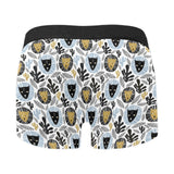 Lion Pattern Print Design 05 Men's All Over Print Boxer Briefs Men's Underwear