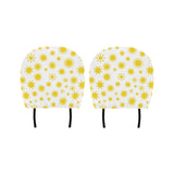 Sun pattern Car Headrest Cover