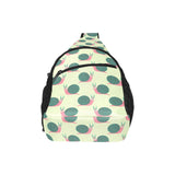 Snail Pattern Print Design 04 All Over Print Chest Bag
