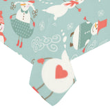 Cute snowman pattern Tablecloth