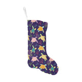 Colorful sea turtle pattern Christmas Stocking