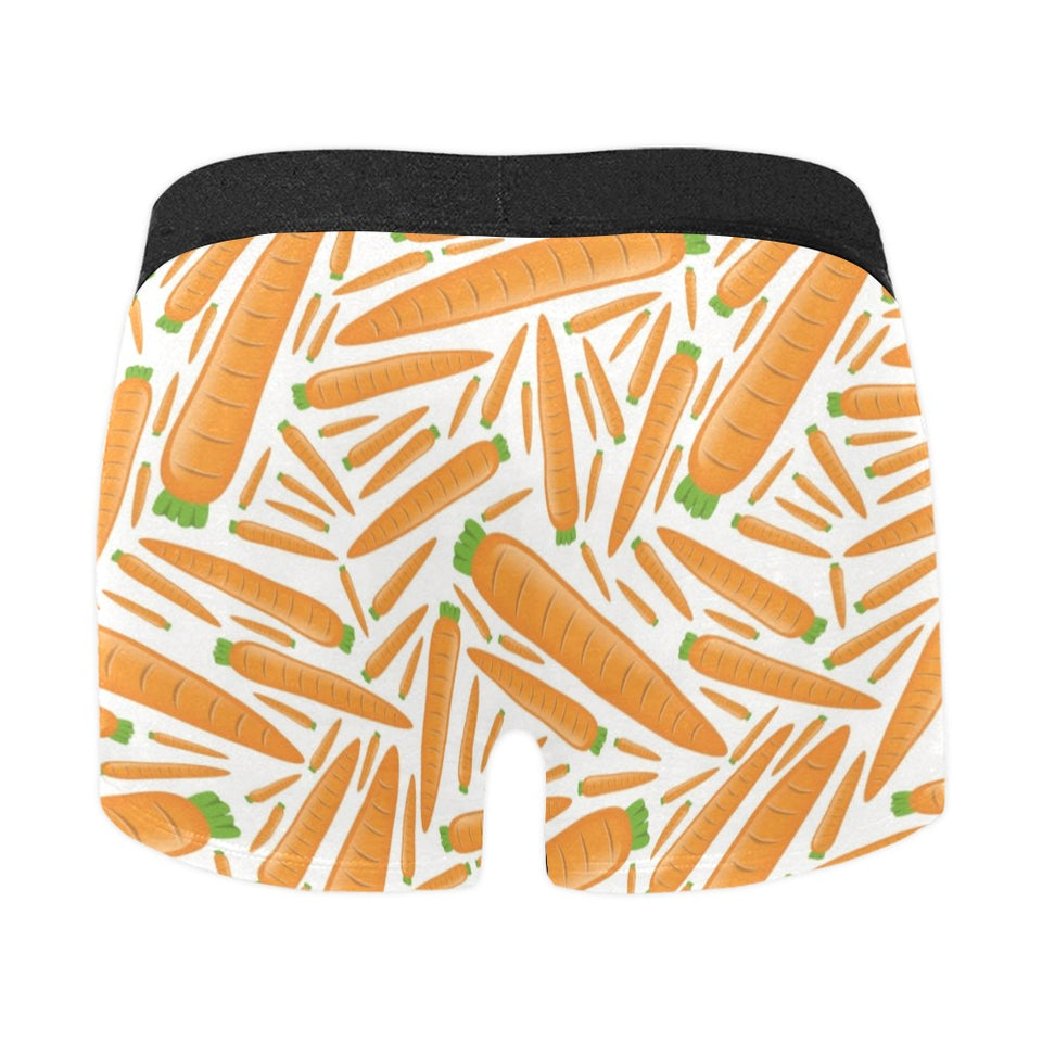 Carrot Pattern Print Design 02 Men's All Over Print Boxer Briefs Men's Underwear
