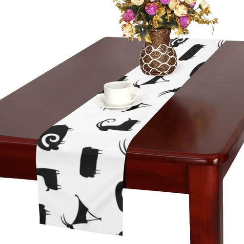 Goat ram pattern Table Runner