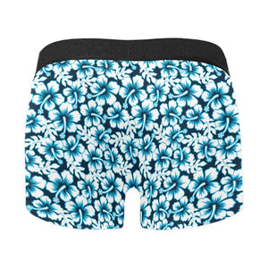 Hibiscus Pattern Print Design 04 Men's All Over Print Boxer Briefs Men's Underwear