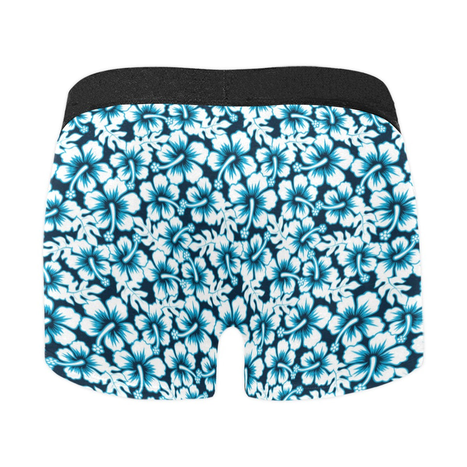 Hibiscus Pattern Print Design 04 Men's All Over Print Boxer Briefs Men's Underwear