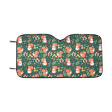 Squirrel Pattern Print Design 03 Car Sun Shade