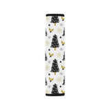 Christmas tree holly snow star pattern Car Seat Belt Cover