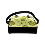 Sliced kiwi pattern Shoulder Handbag