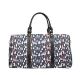 Deers Winter Christmas pattern Travel Bag