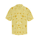 Cheese texture Men's All Over Print Hawaiian Shirt
