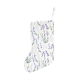 Hand painting Watercolor Lavender Christmas Stocking
