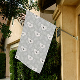 Cute koala leaves pattern House Flag Garden Flag