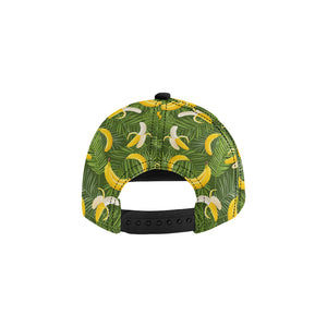 Banana Palm Leaves pattern All Over Print Snapback Cap