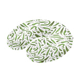 Hand drawn sketch style green Chili peppers patter U-Shaped Travel Neck Pillow