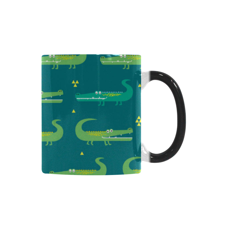 Crocodile pattern Morphing Mug Heat Changing Mug