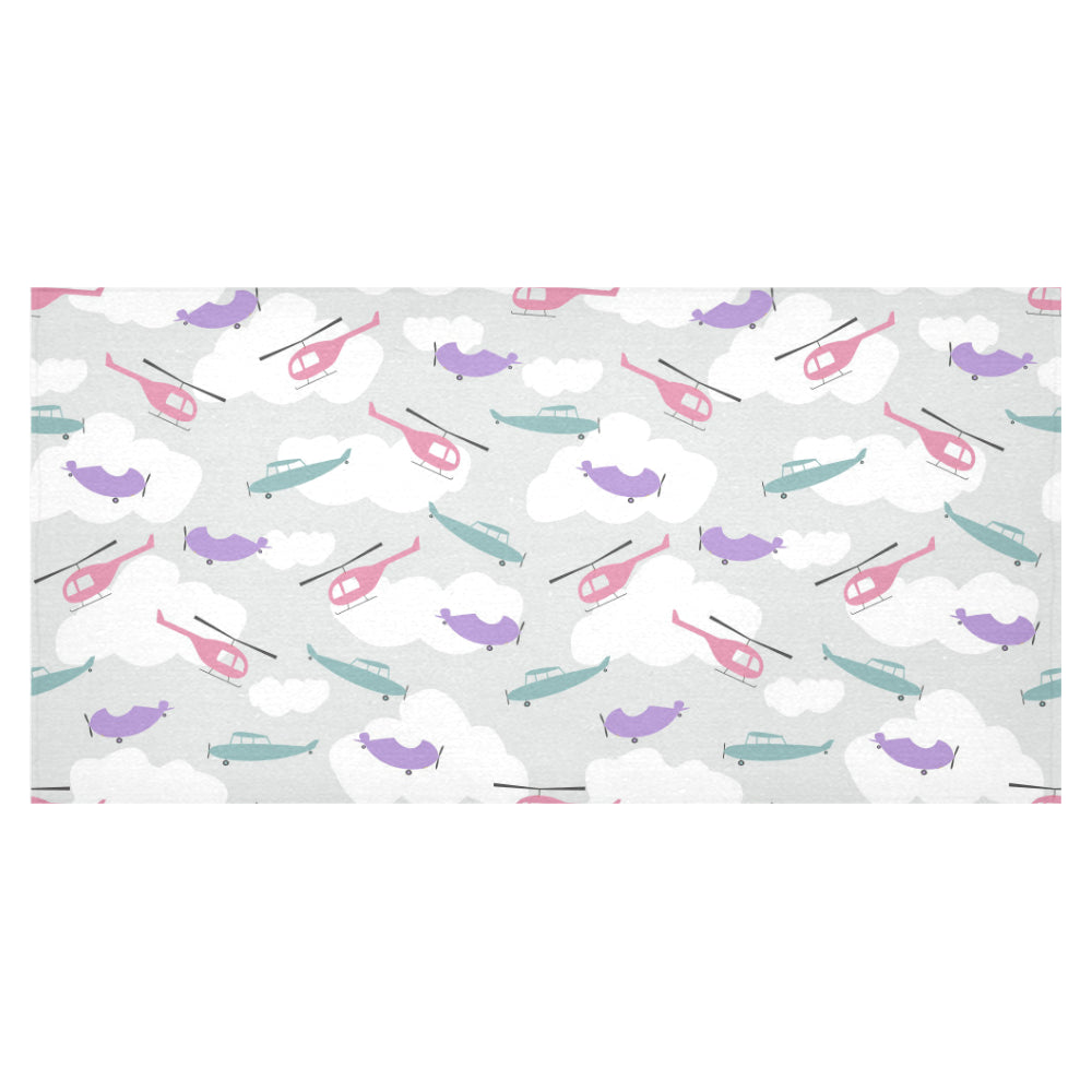 Helicopter plane pattern Tablecloth