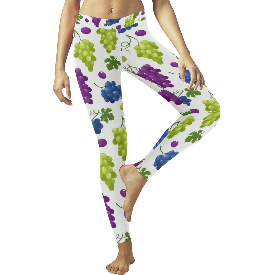 Grape pattern Women's Legging Fulfilled In US