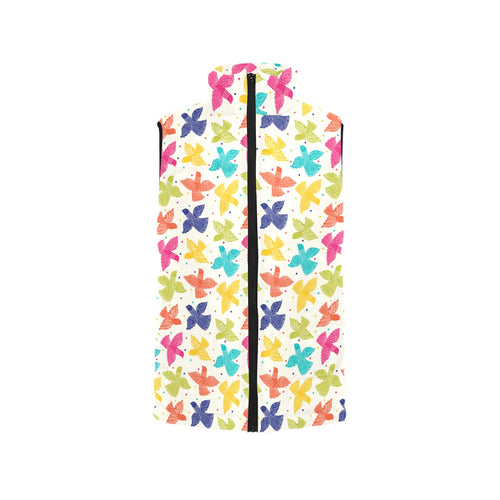 Pigeon Pattern Print Design 01 Men's Padded Vest