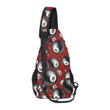 Billiard Ball Pattern Print Design 05 All Over Print Chest Bag