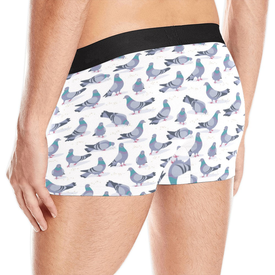 Pigeon Pattern Print Design 03 Men's All Over Print Boxer Briefs Men's Underwear