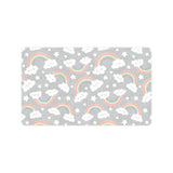 Cute rainbow clound star pattern Doormat
