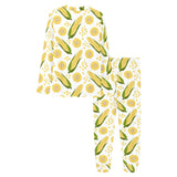 Corn Pattern Print Design 05 Women's All Over Print Pajama Set