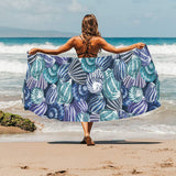 Shell design pattern Beach Towel