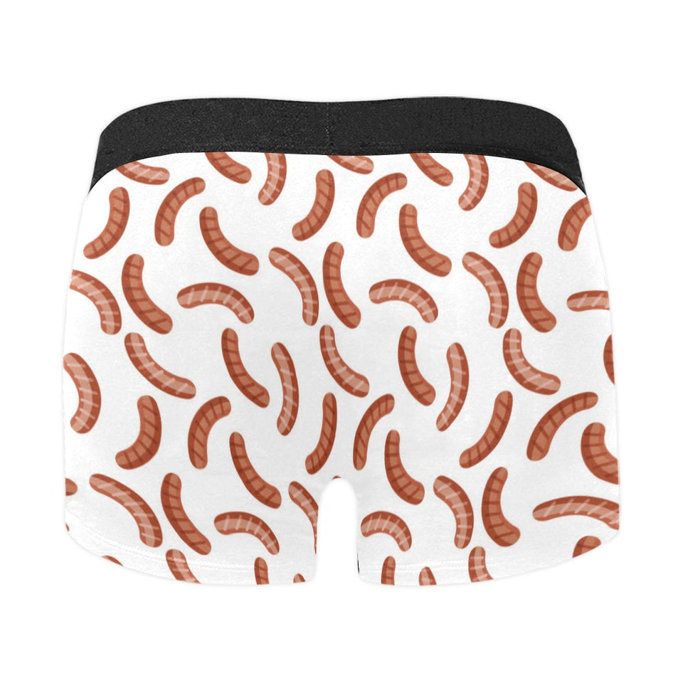 Sausage Pattern Print Design 04 Men's All Over Print Boxer Briefs Men's Underwear