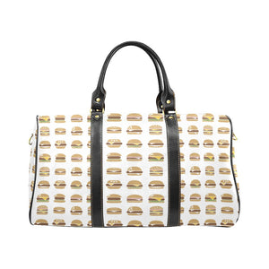 Hamburger Pattern Print Design 02 Travel Bag