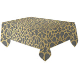 arabic star gold pattern Tablecloth
