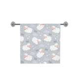 Sweet dreams sheep pattern Bath Towel