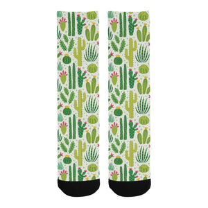 Cactus pattern copy Crew Socks