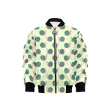Snail Pattern Print Design 04 Kids' Boys' Girls' Bomber Jacket