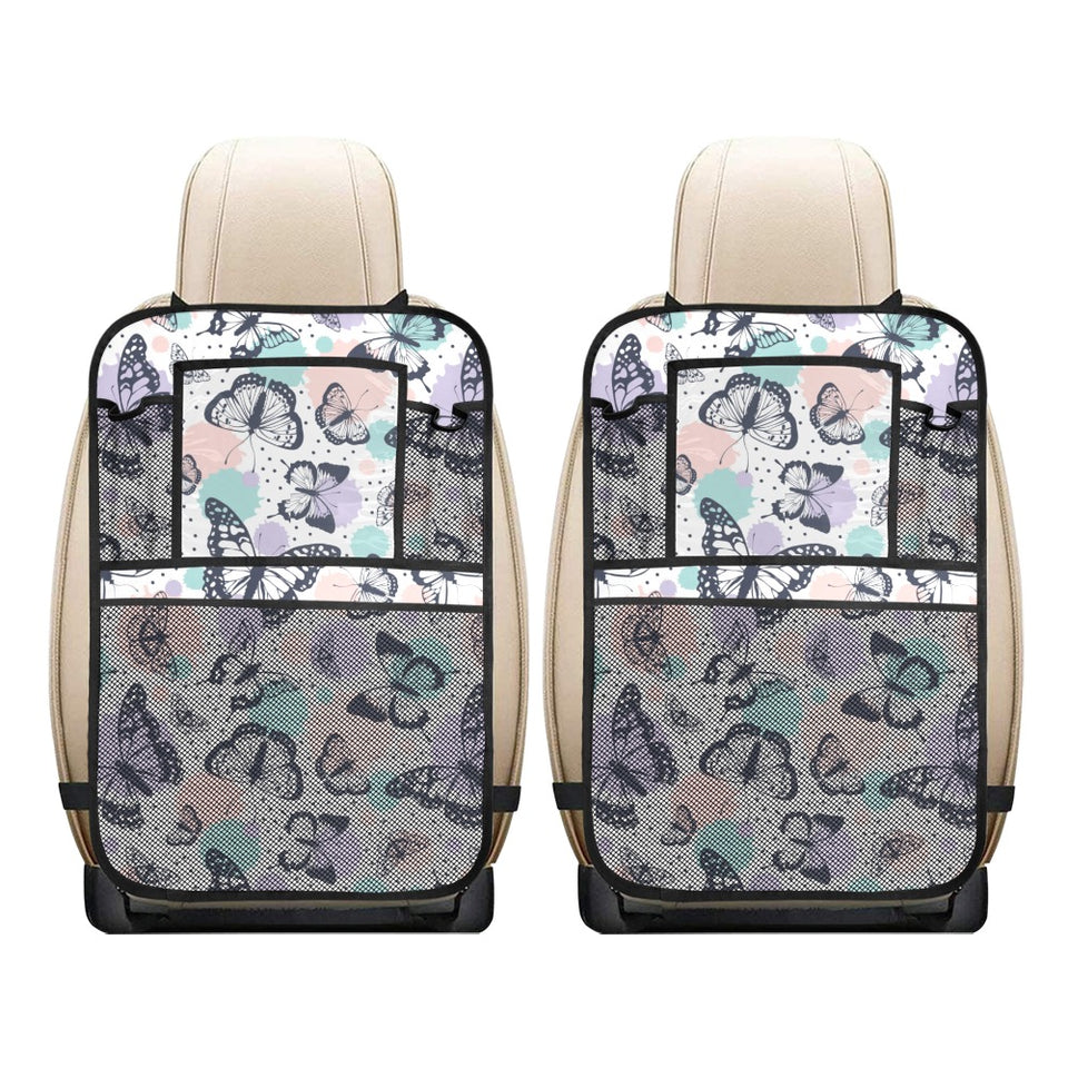 Butterfly pattern Car Seat Back Organizer