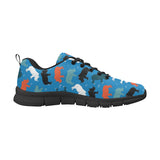 Colorful rhino pattern Women's Sneaker Shoes