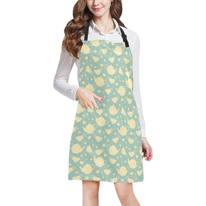 Tea pots Pattern Print Design 02 All Over Print Adjustable Apron