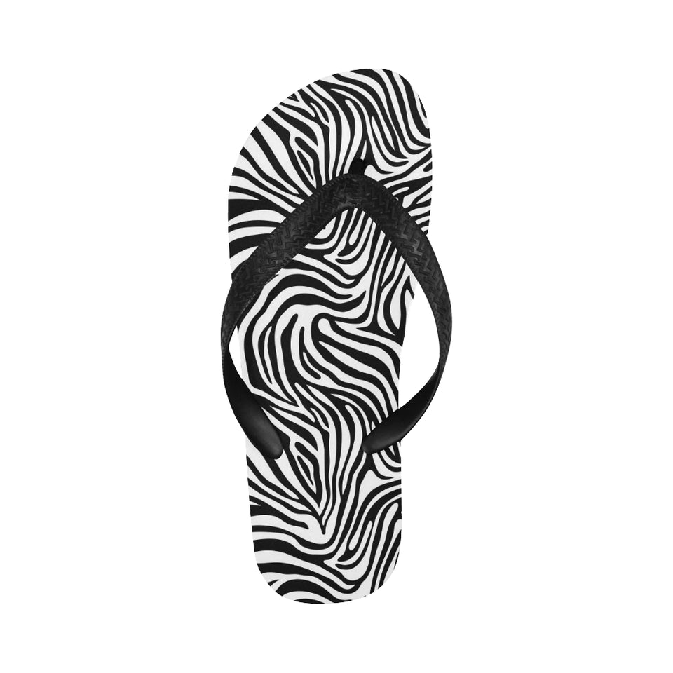 Zebra skin pattern Unisex Flip Flops