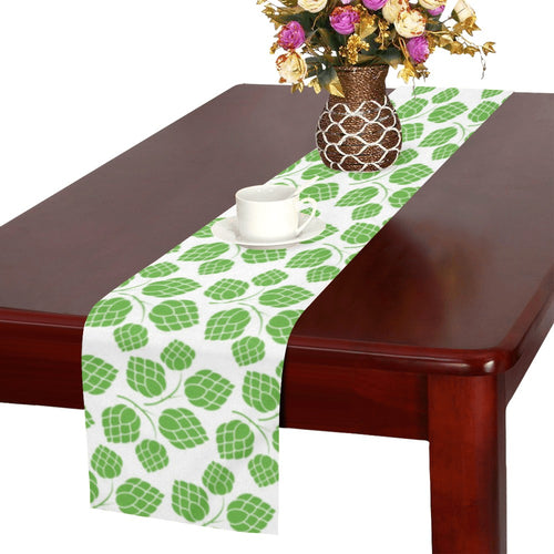 Hop pattern background Table Runner