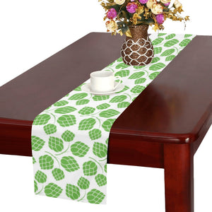 Hop pattern background Table Runner