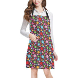 Tea pots Pattern Print Design 01 All Over Print Adjustable Apron