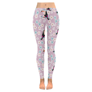 Beautiful toucan flower leaves Women's Legging Fulfilled In US