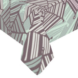 Spider web cobweb design color pattern Tablecloth